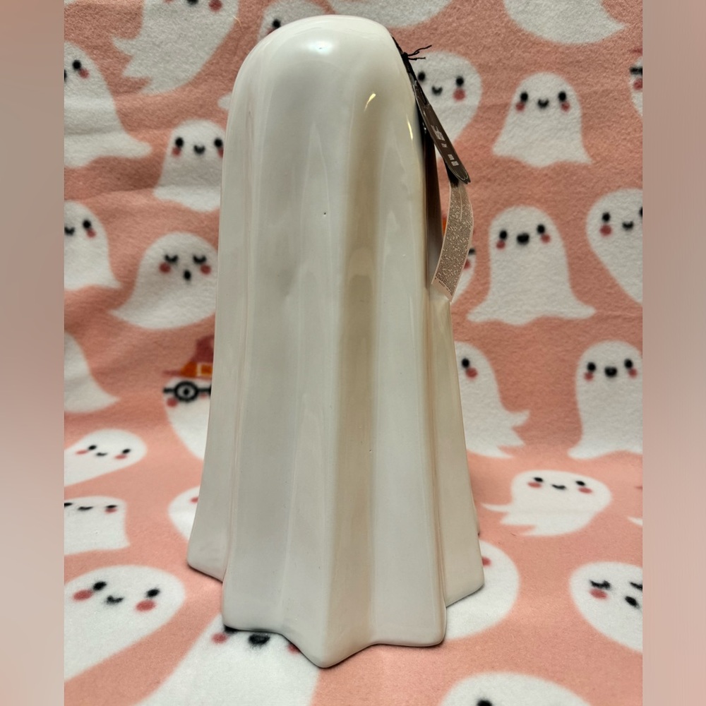 Martha Stewart 11” Tall Ceramic LED Halloween Ghost NWT - Picture 2 of 4